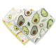 Loulou Lollipop Bandana Muslin Bib 2-Pieces Set - Avocados